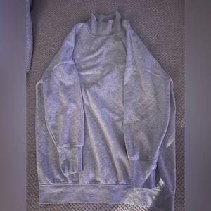 DSG Light Grey Turtleneck Sweatshirt